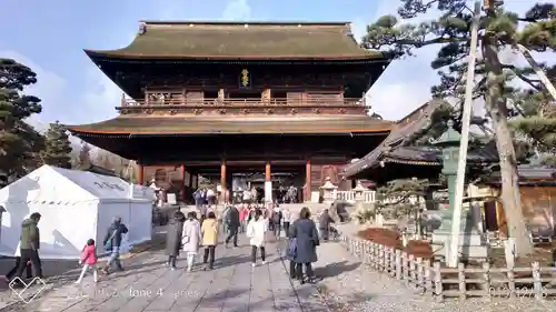 善光寺の山門・神門