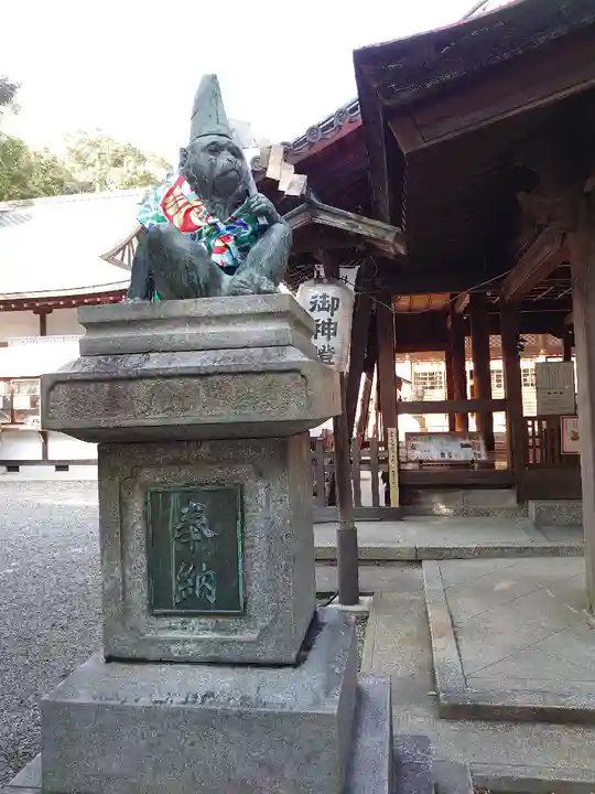 清洲山王宮 日吉神社の狛犬