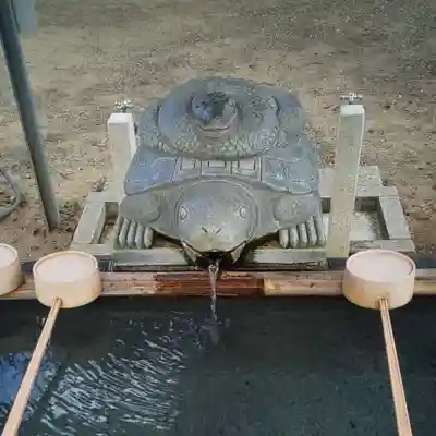 白子神社の手水舎