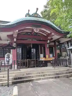 市谷亀岡八幡宮の本殿・本堂