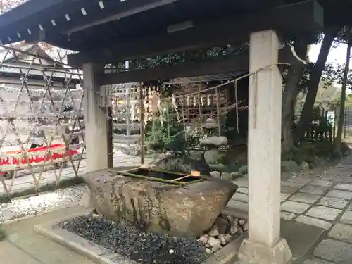 菊田神社の手水舎