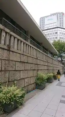 難波神社の周辺
