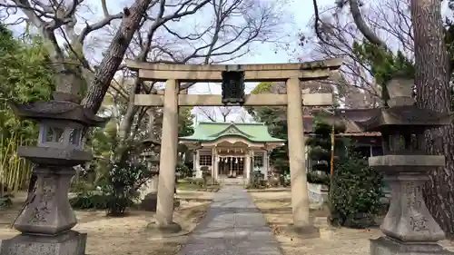 白山姫神社の鳥居