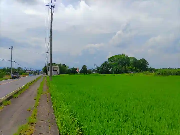 神明社(平池郷付)の自然