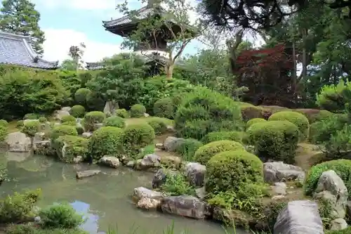 穴太寺の庭園