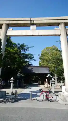 川口神社の鳥居