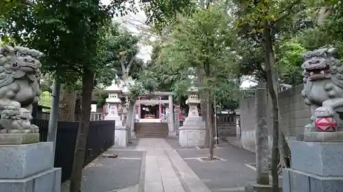 瀬田玉川神社の狛犬