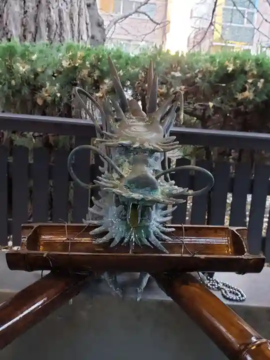 熊野神社の手水舎