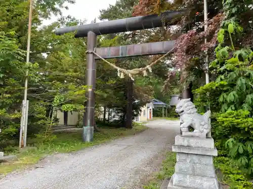 上士別神社の鳥居