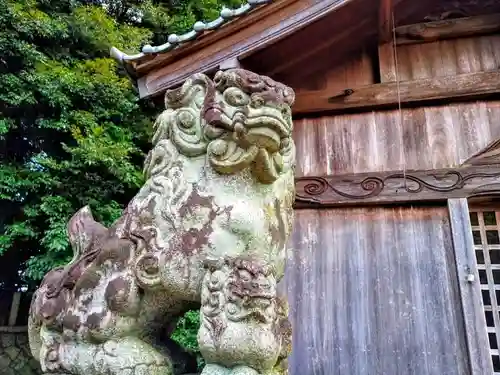 神明社（米田神明社）の狛犬