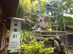 二嶽神社の狛犬