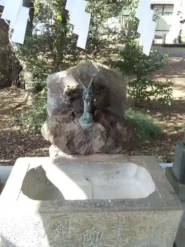 堀兼神社（浅間宮）の手水