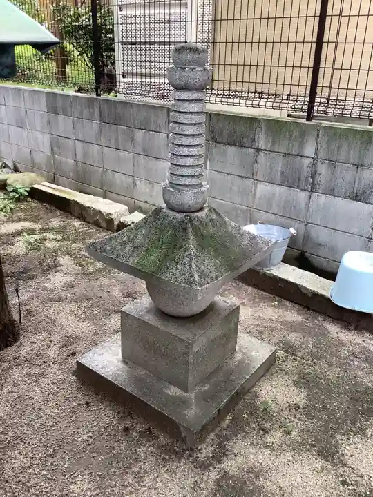 元興寺廃寺・尾頭塚の塔