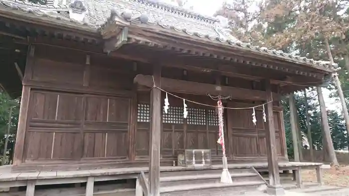 御霊神社の本殿