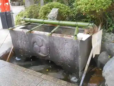 江島神社の手水舎
