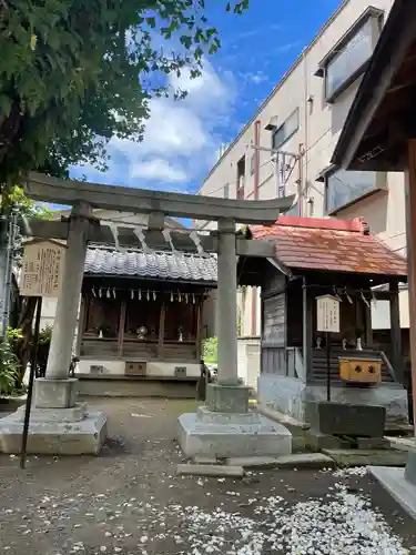 千住神社の鳥居