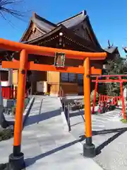 於菊稲荷神社の鳥居