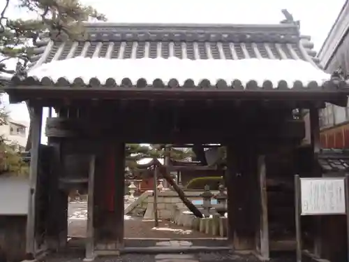 知善院の山門・神門