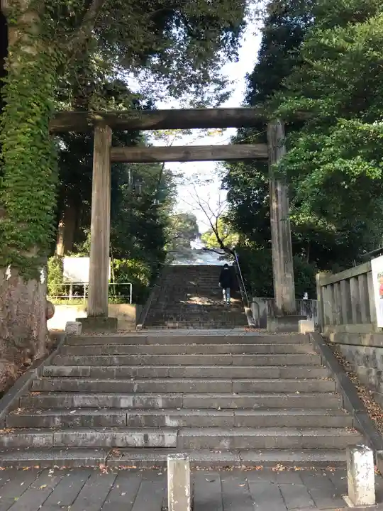 所澤神明社の鳥居