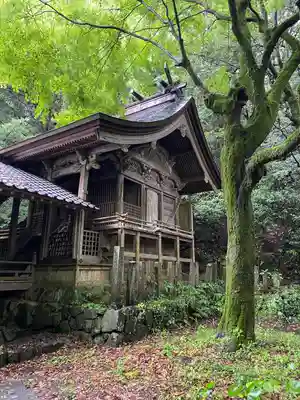 鳥野神社の本殿・本堂