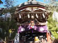 千住本氷川神社の本殿