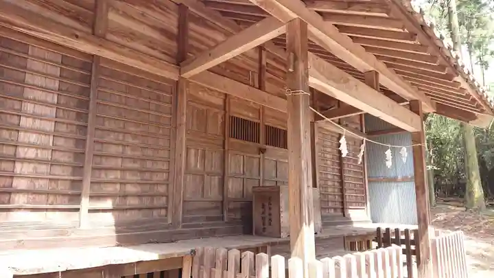 神明宮の本殿・本堂