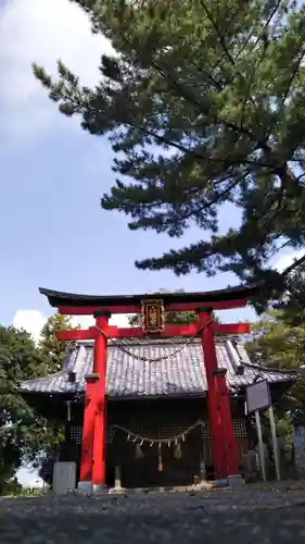 須影八幡神社の鳥居