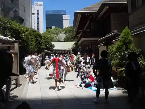 露天神社（お初天神）のお祭り