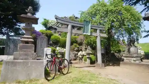 寶珠花神社の鳥居