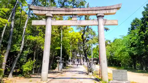 八剱社の鳥居