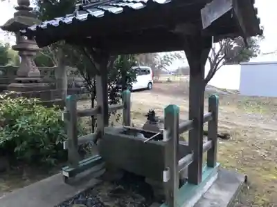 兔橋神社の手水舎