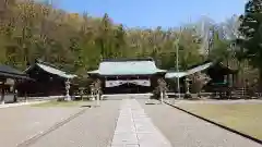 山梨縣護國神社の本殿