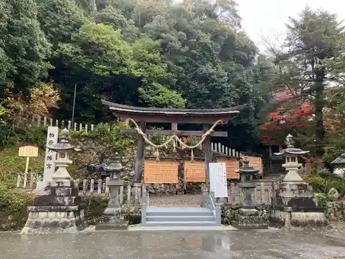 柏原八幡宮の鳥居