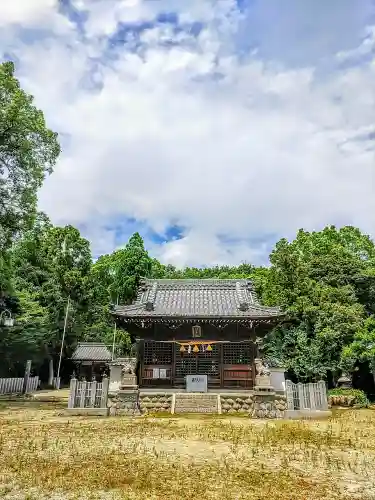八幡社（間米八幡社）の本殿・本堂