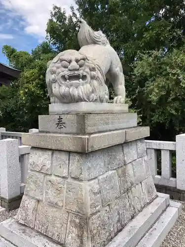 徳島県護國神社の狛犬