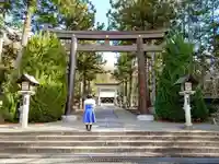 山梨縣護國神社の鳥居