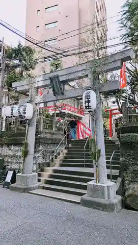 妻戀神社の鳥居