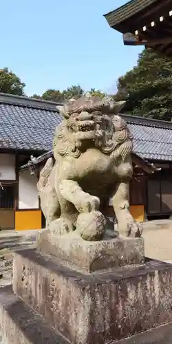 羽田神社の狛犬