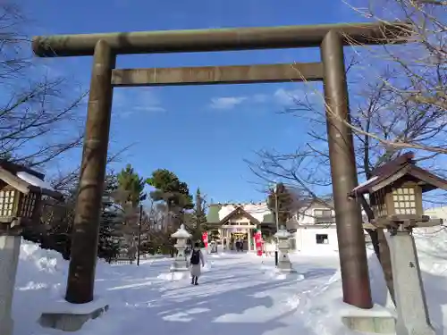 烈々布神社の鳥居