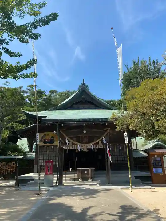 忌宮神社の本殿・本堂