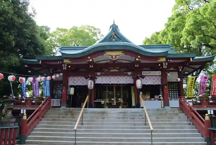多摩川浅間神社の本殿・本堂
