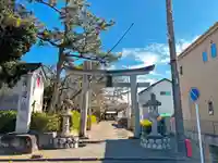 鹿苑神社の鳥居