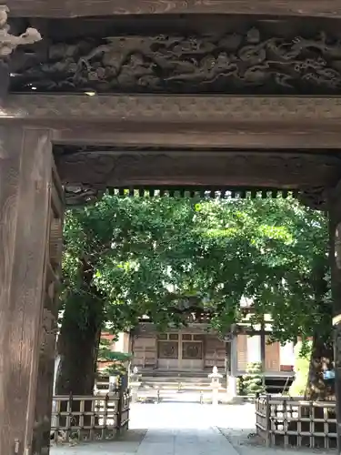 長念寺の山門・神門