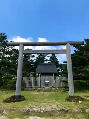 弥山神社(天河大辨財天社奥宮)の鳥居