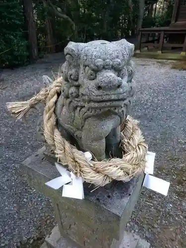 白山神社の狛犬