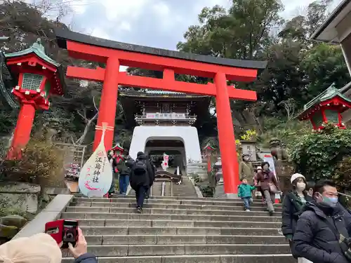 江島神社の鳥居