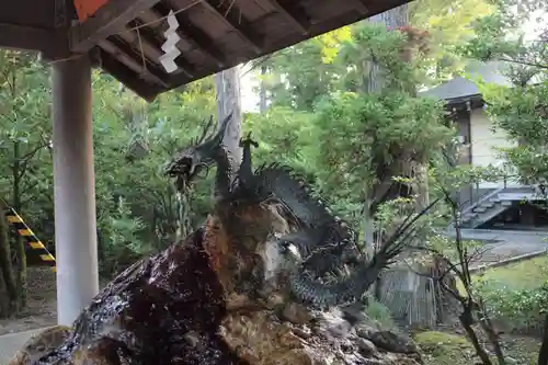 越中一宮 髙瀬神社の手水舎