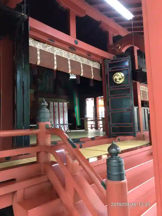 赤坂氷川神社の本殿・本堂