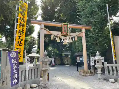 蛇窪神社の鳥居