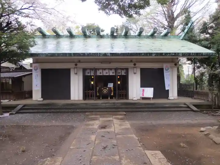 駒込天祖神社の本殿・本堂